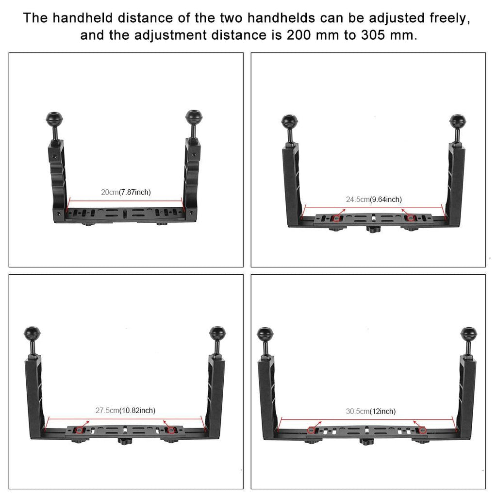 Adjustable Dual Handheld Lamp Arm For Action Cameras-1915198435955445763