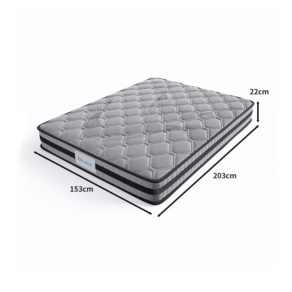 Dreamz Spring Mattress Bed Pocket Egg Queen-1954802851914059778