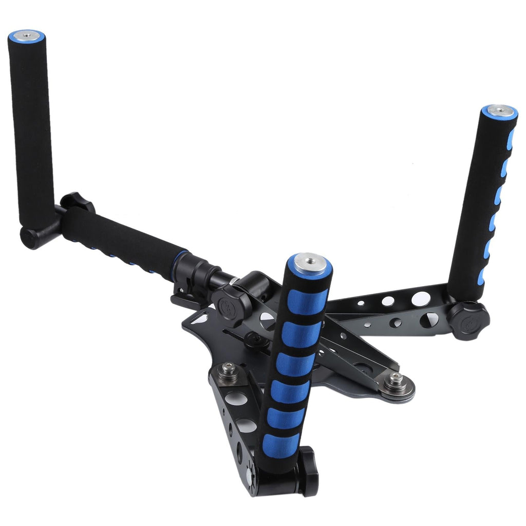 Versatile Dslr Shoulder Rig - Black-1915197748144115714