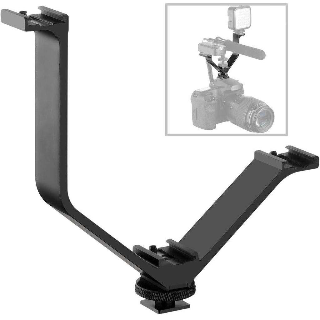 Triple Shoe V-Bracket - 12.5 Cm - Black-1915197615729938432