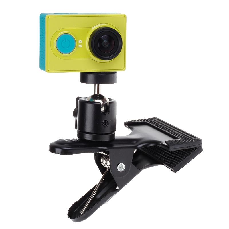 Sport Camera Backpack Hat Clip Mount - 360 Degree Rotation-1915197548897898496