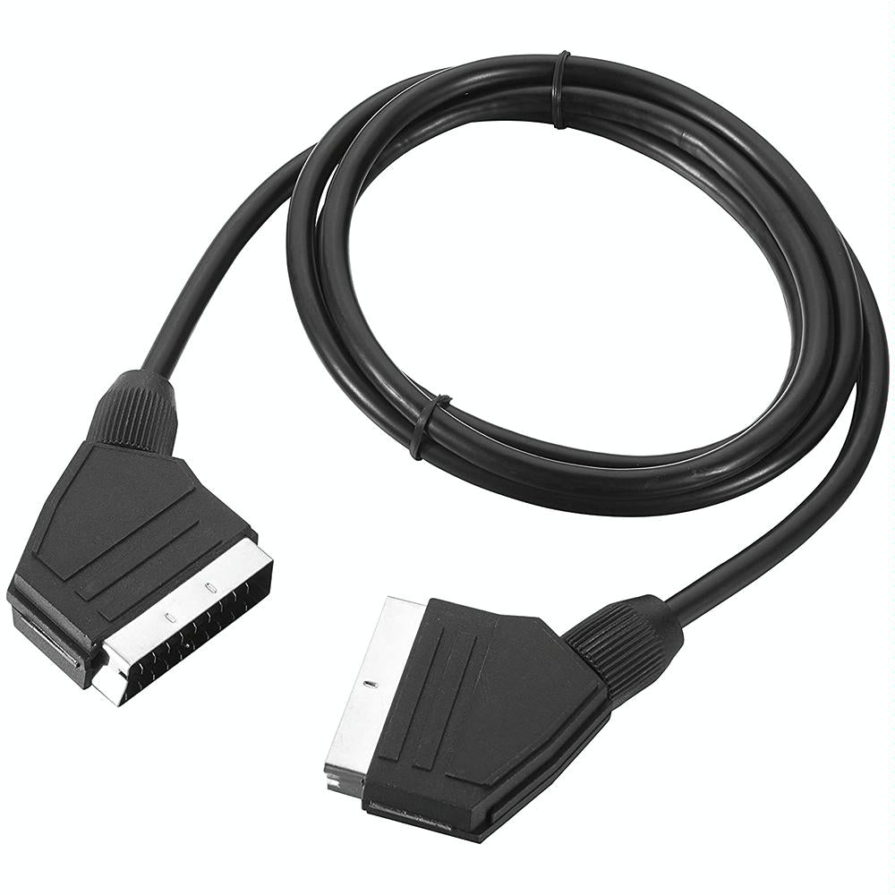 1.5M Scart To Scart Cable For Dvd / Hdtv / Av / Tv - 20 Pin-1922443408924872705