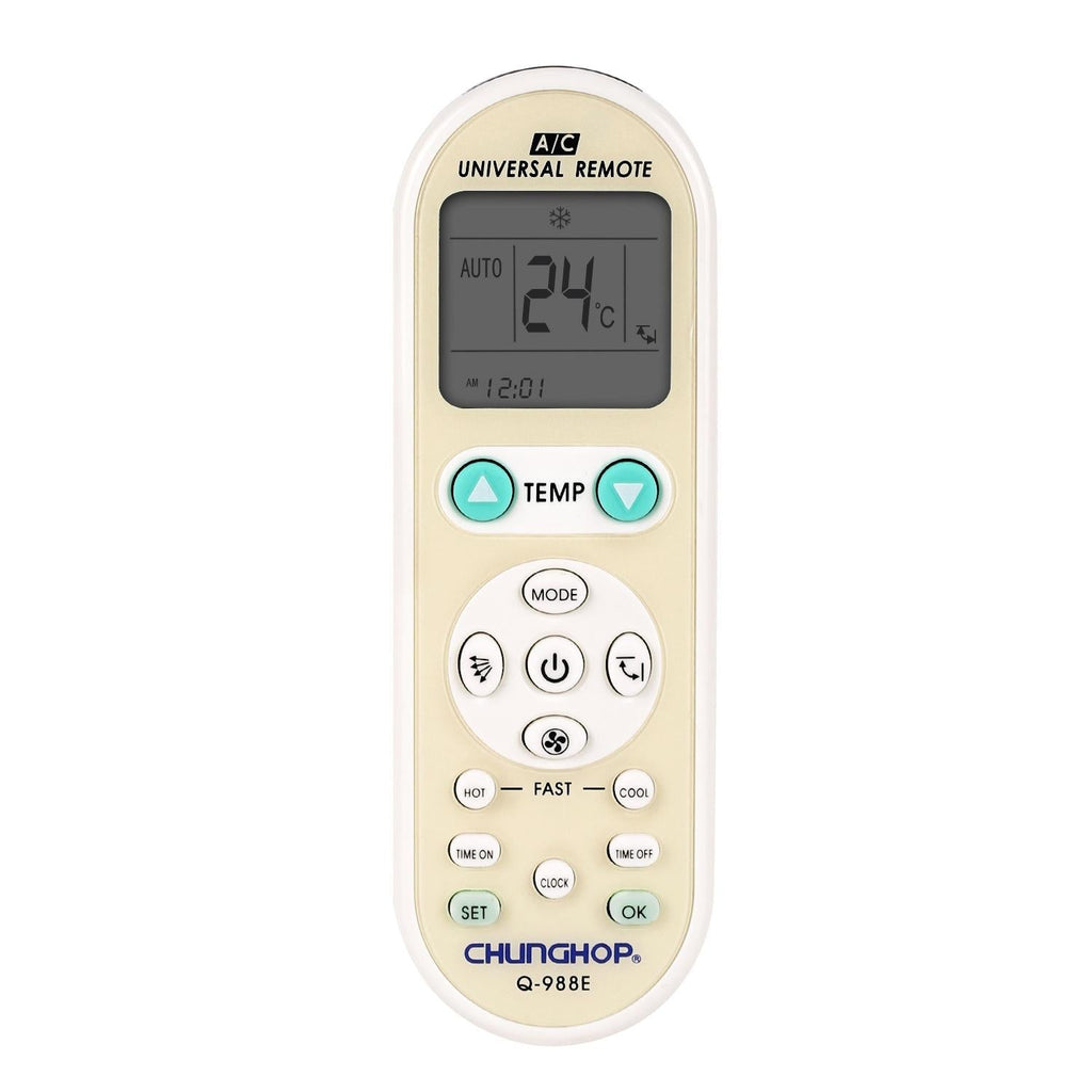 White Universal A / C Remote Control - Q-988E-1915197959696420864