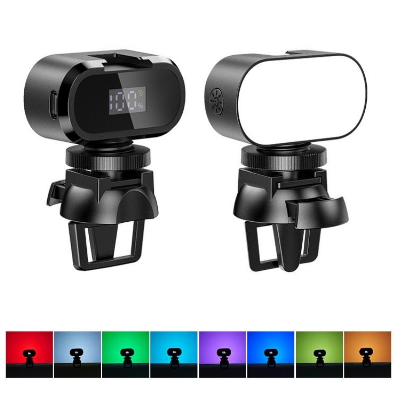 Portable Rechargeable Rgb Video Conference Led Fill Light-1915197592678043649