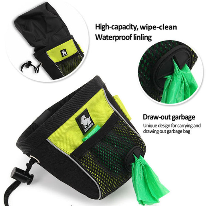 True Love Dog Treat Bag - Yellow, M-1962324860285882370