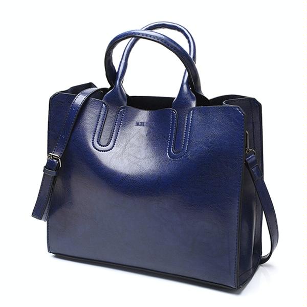 Large Casual Tote Bag For Women - Trunk Shoulder Handbag-1915197984476368904