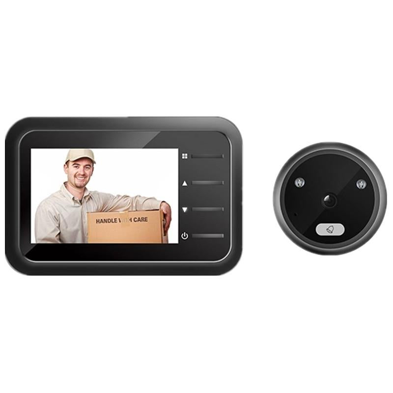Smart Cat Eye Video Doorbell - 2.4 Hd Electronic Home-1915198381966364672