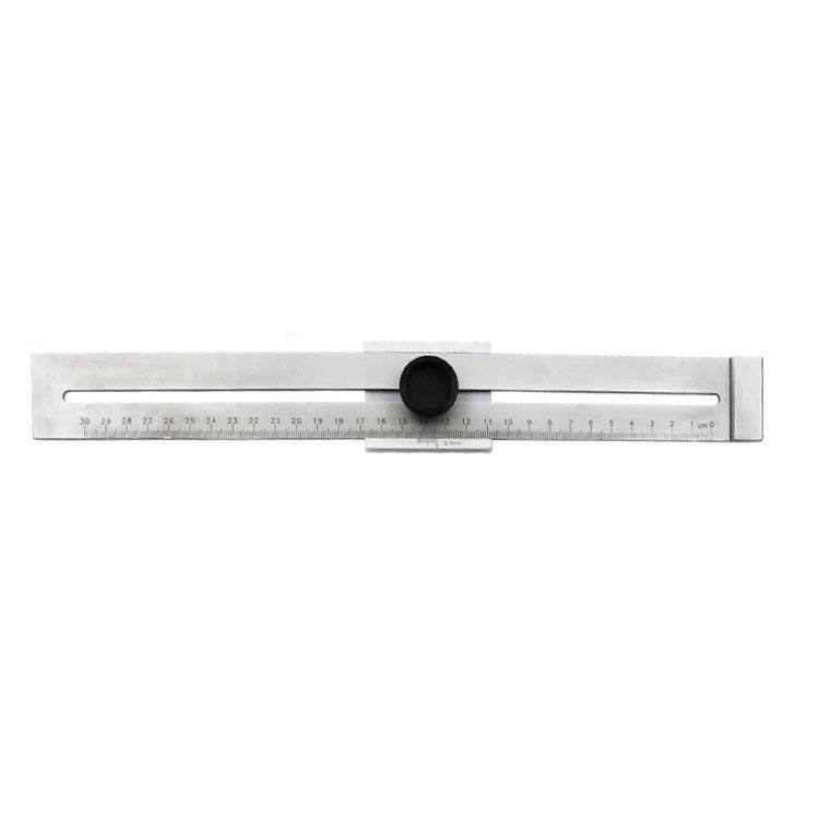 Portable Woodworking Scribing Ruler - 0-300Mm-1915197964243046408