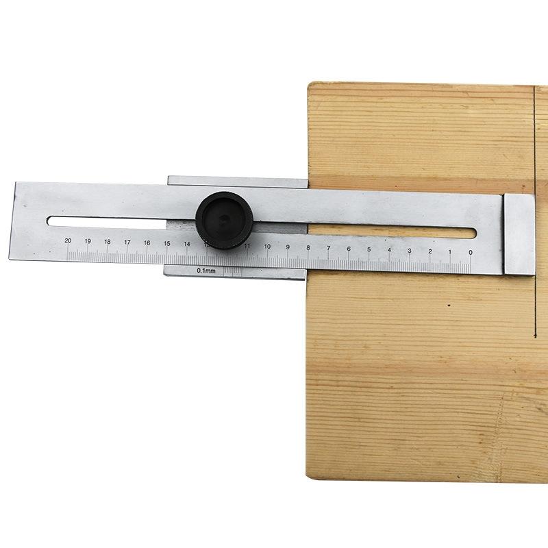 Portable Woodworking Scribing Ruler - 0-300Mm-1915197964243046406
