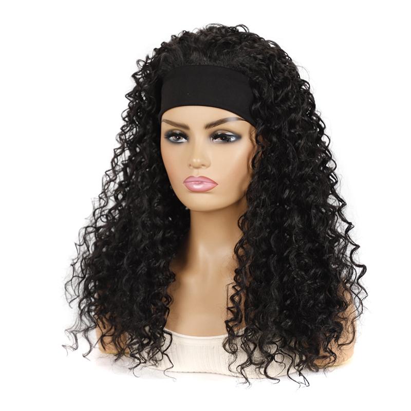 613 Xc Volumizing Hairband Wig - Chemical Fiber-1915197875390910467
