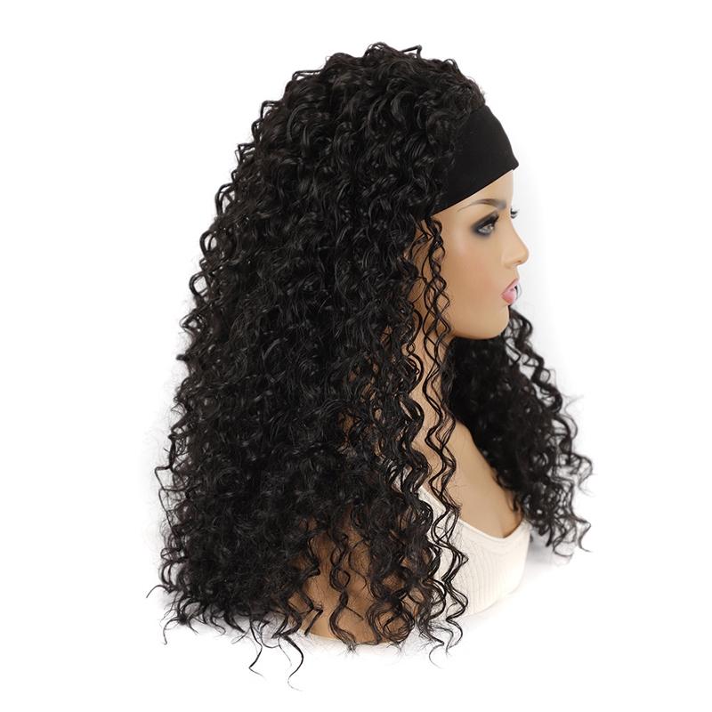 613 Xc Volumizing Hairband Wig - Chemical Fiber-1915197875390910468