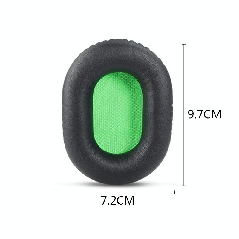 2-Pack Black Mesh Headset Sponge Covers For Razer V2-1915197958677204994