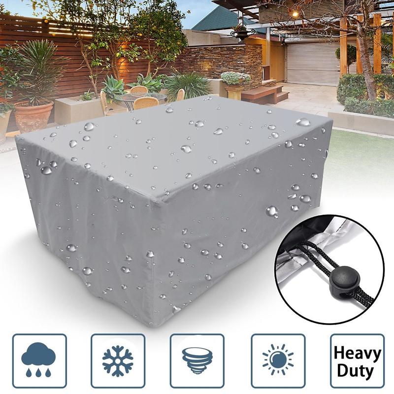 Waterproof Outdoor Table And Chair Cover - 200X200X85Cm-1964932285061009412