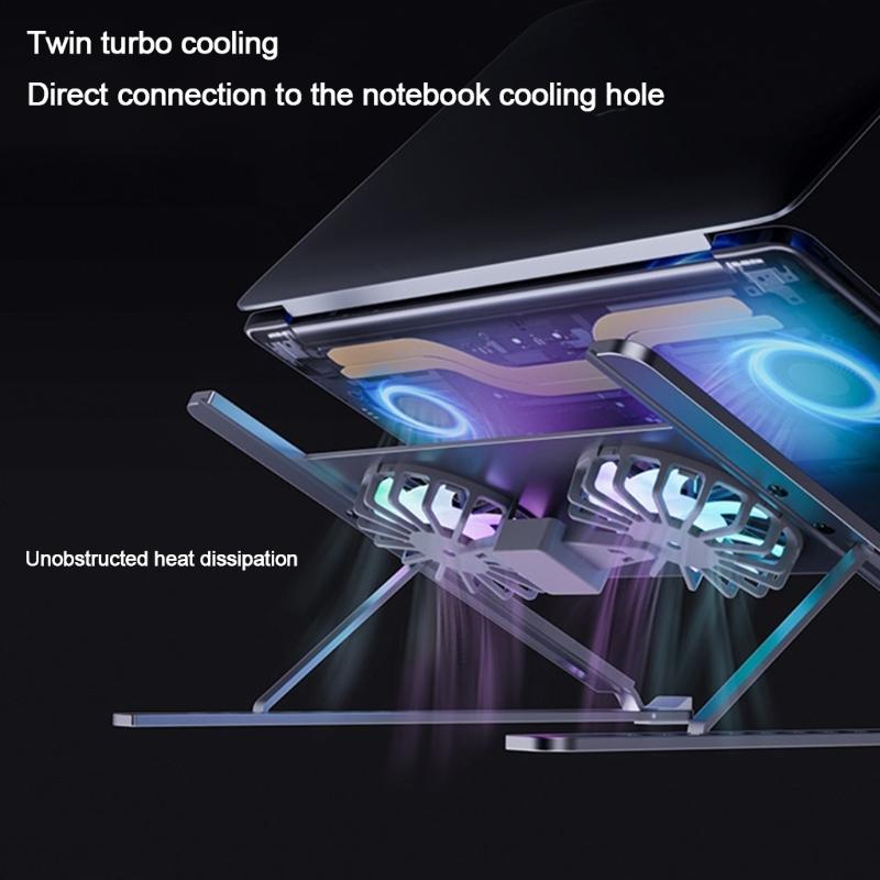 Notebook Cooling Fan - Aluminum Alloy-1964932342627831813