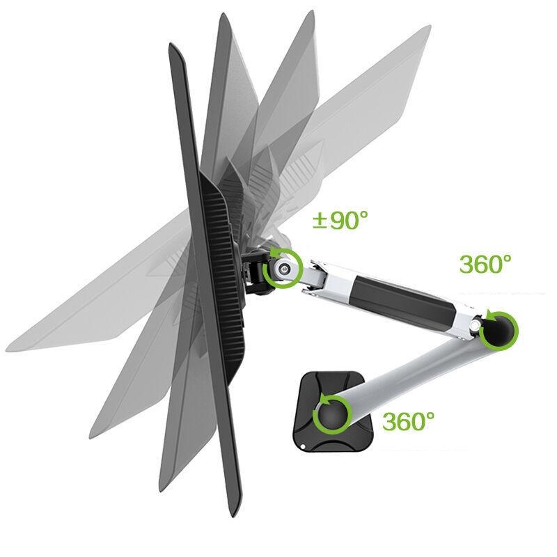 Rotating Desktop Monitor Stand - Lifts And Saves Space-1964932293088907269