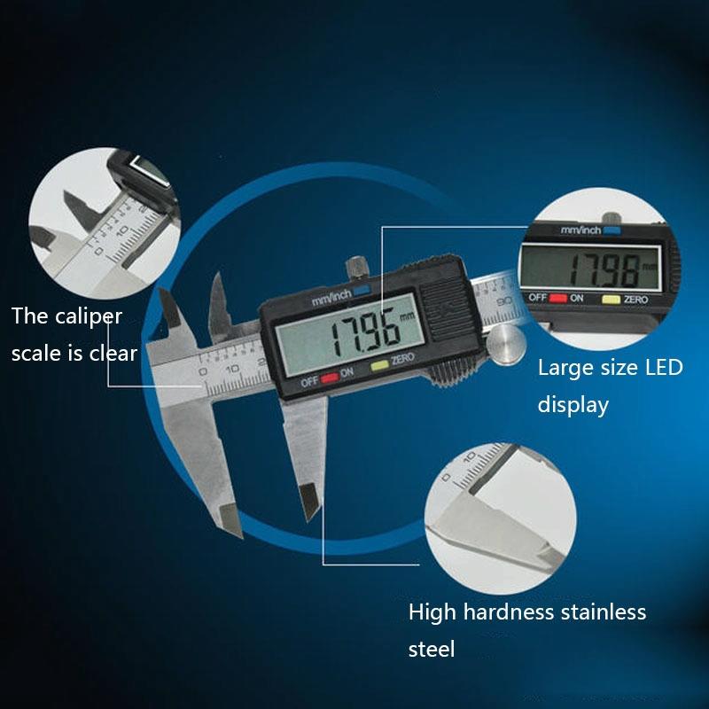 Stainless Steel Digital Vernier Caliper - 0-300Mm-1964932299309060100