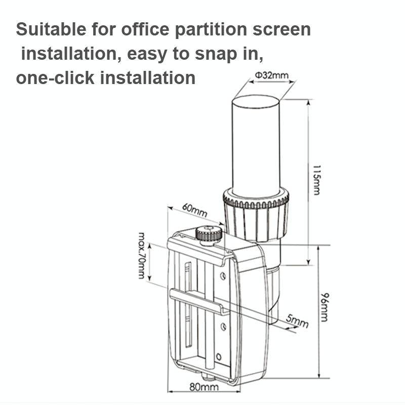 Adjustable Monitor Bracket For Easy Rotation And Sliding-1964932343009513477
