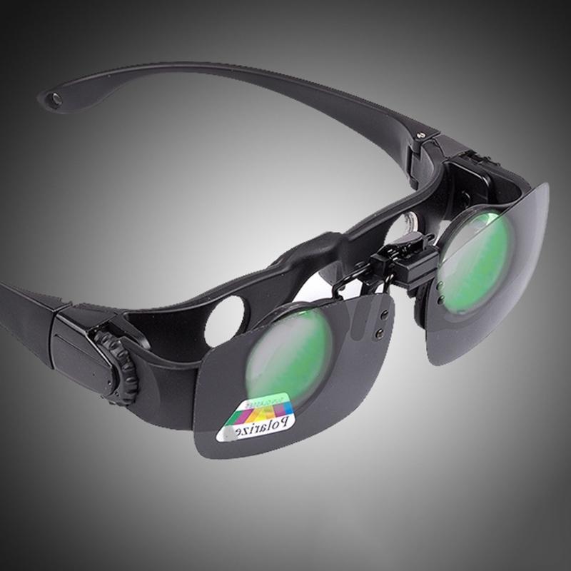 Zoomable Fishing Binoculars - Gray Clip 8X Magnification-1915198097496084485