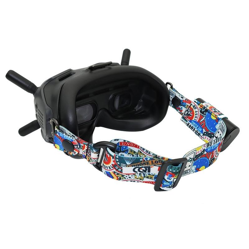 Fixed Strap For Dji Fpv Goggles V2 - Graffiti Headband-1964932317042577414