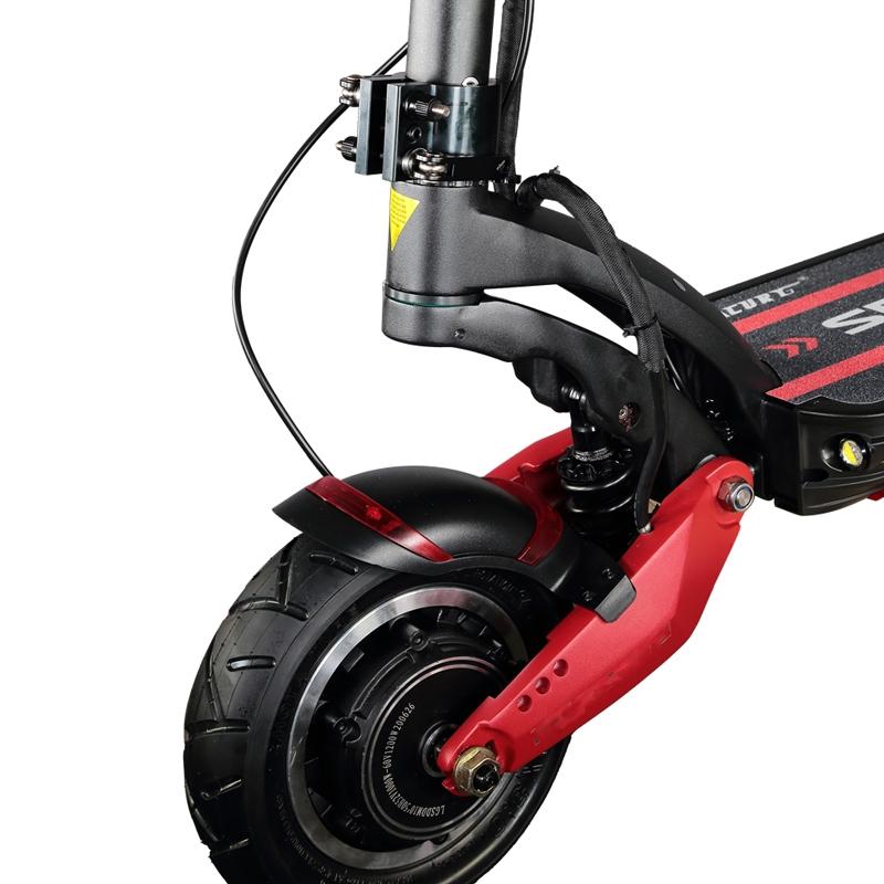 Red Folding Clamp With Pad For Electric Scooter-1964932333710741510