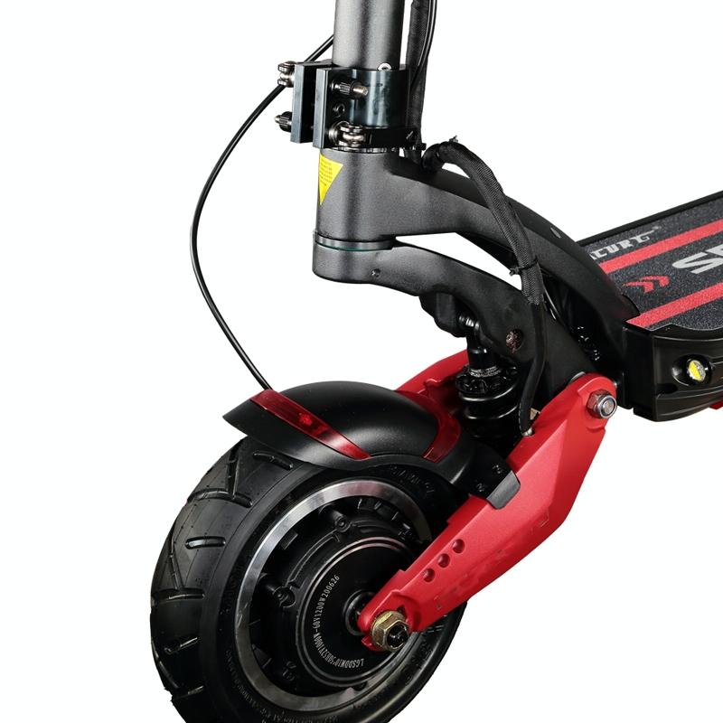 Foldable Clamp With Pad For Electric Scooter - Black-1964932294577885190