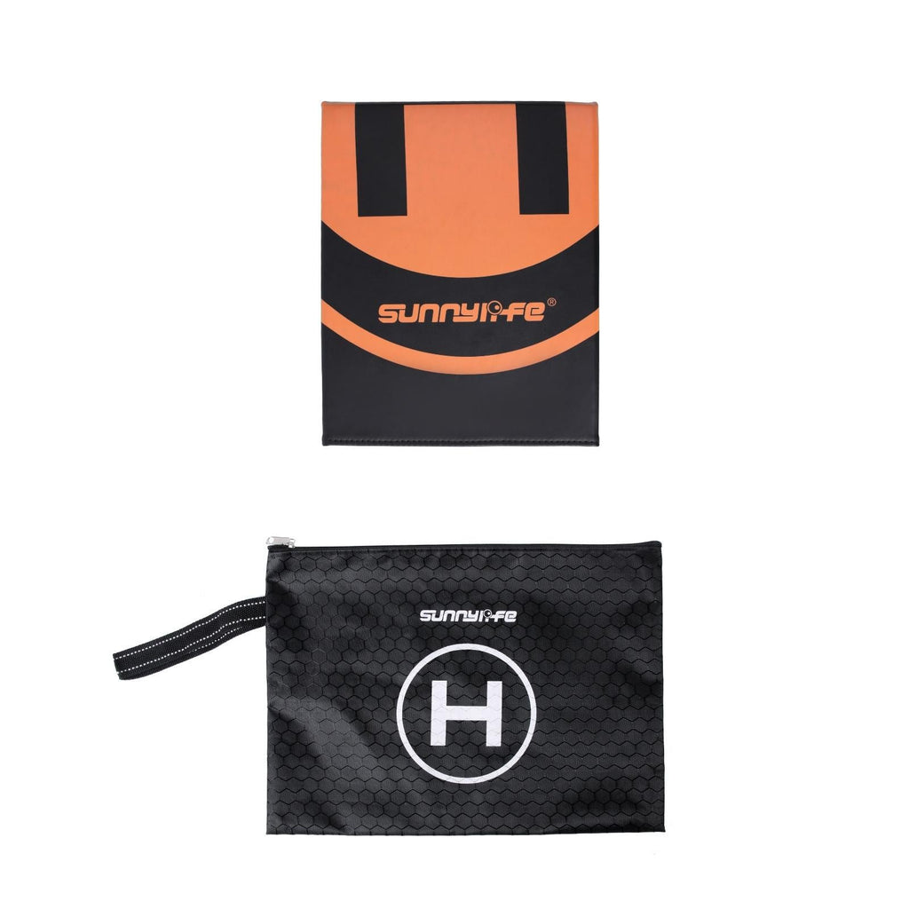 Foldable Leather Helipad For Drones - 55 X 50Cm-1964932268543840257