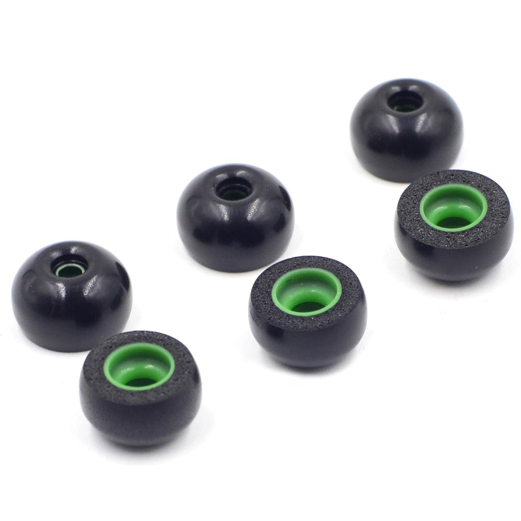 6-Pack Memory Foam Earplugs For Tws Headsets - Medium-1915198102734770182