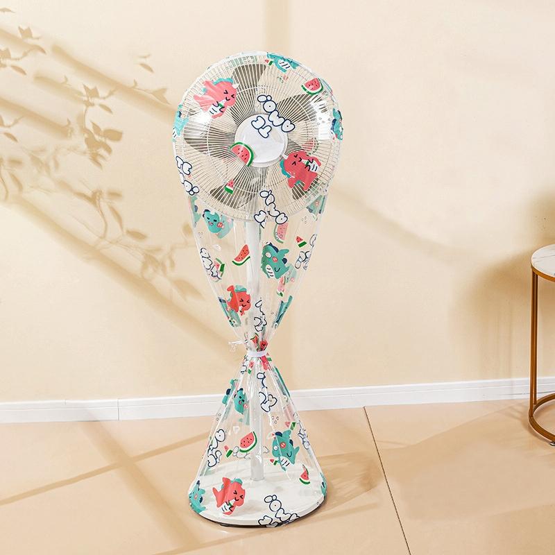 Waterproof Dustproof Fan Cover - Little Dinosaur Design-1915197996174282752