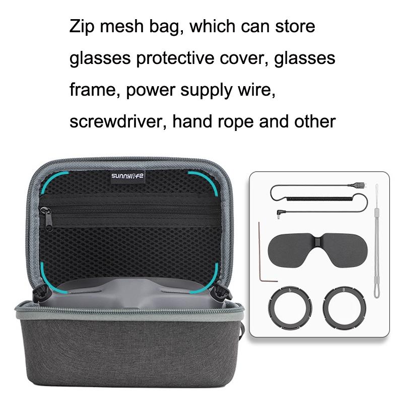 Fpv Flying Glasses V2 Handheld Storage Bag-1915197952985534467