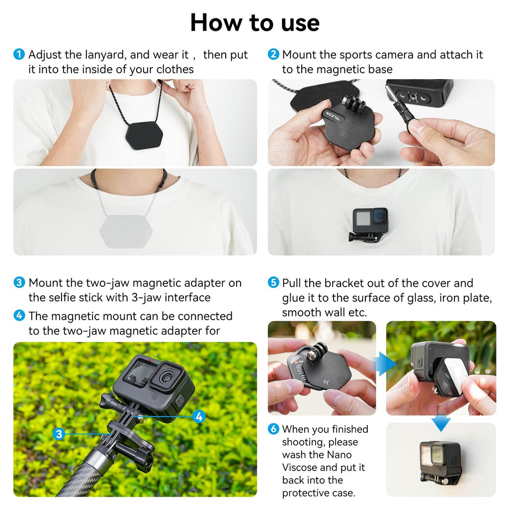 Quick Release Magnetic Camera Mount - Compact-1915198259081646085