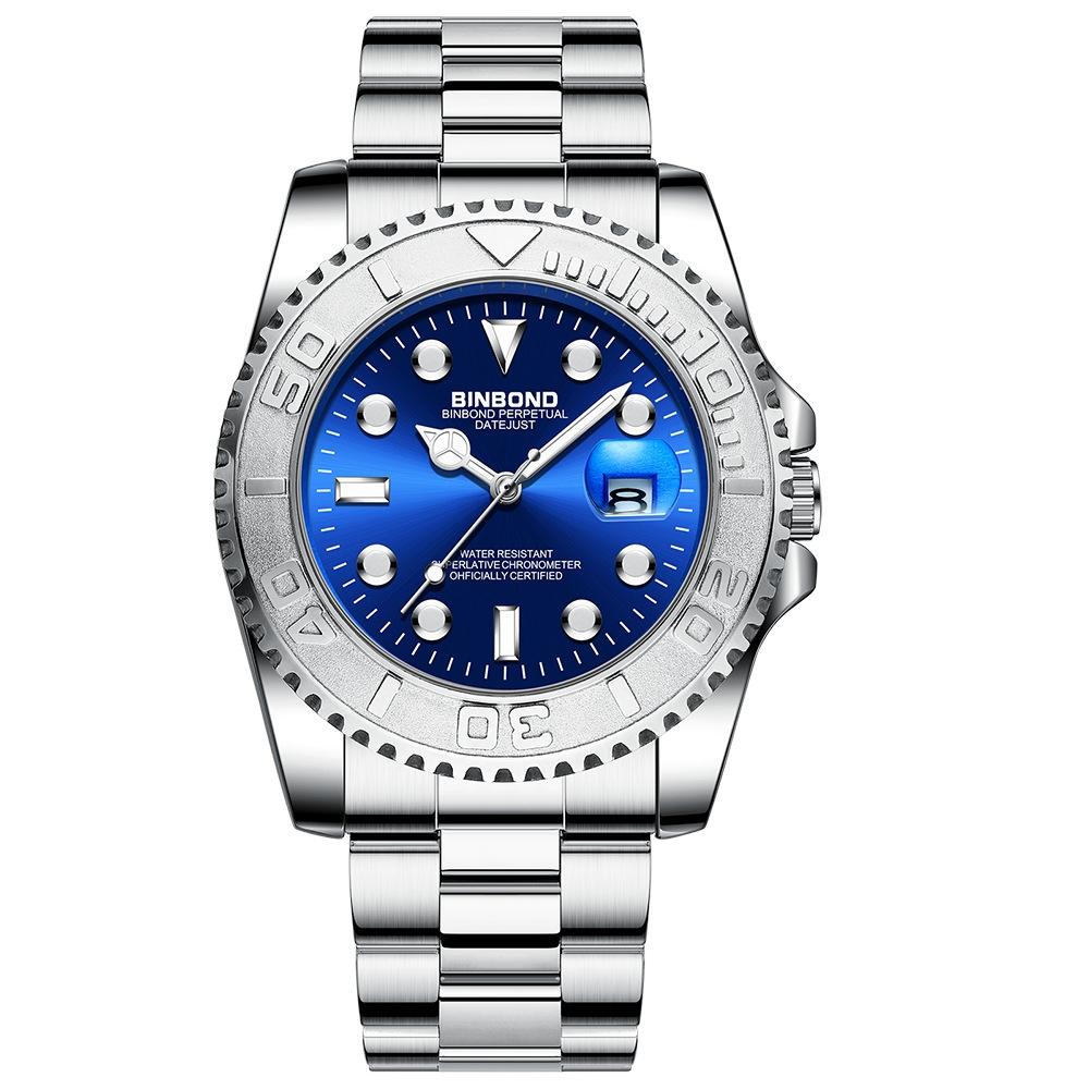 Waterproof Luminous Sports Watch With Metal Gear - 30M-1915197950468952070