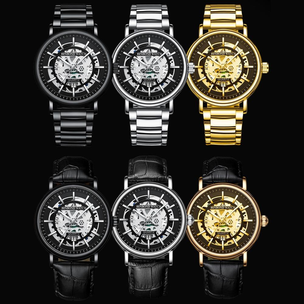 Waterproof Luminous Quartz Watch - Multifunctional-1915198121340702721