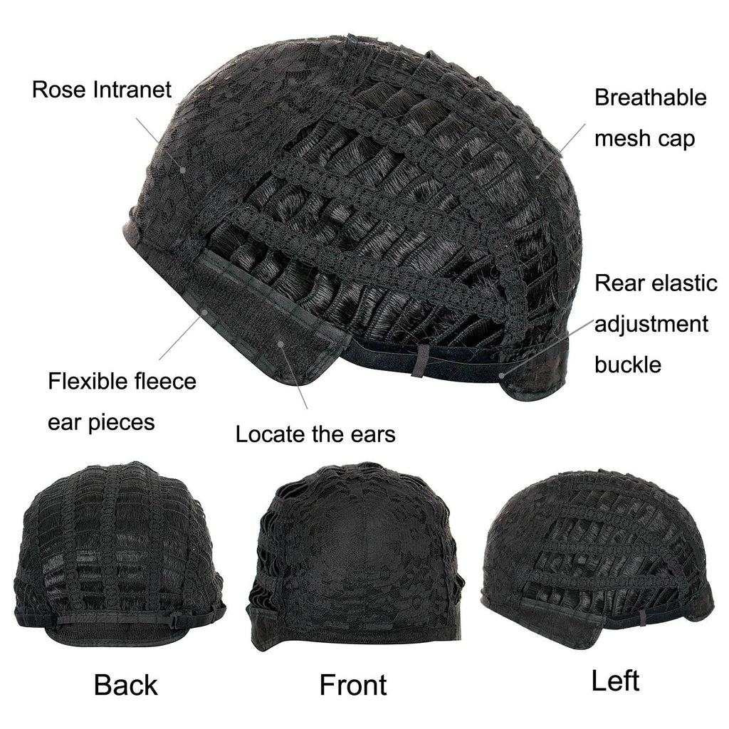 Women Short Curly Silk Wig - Light Gold-1915197691219021828