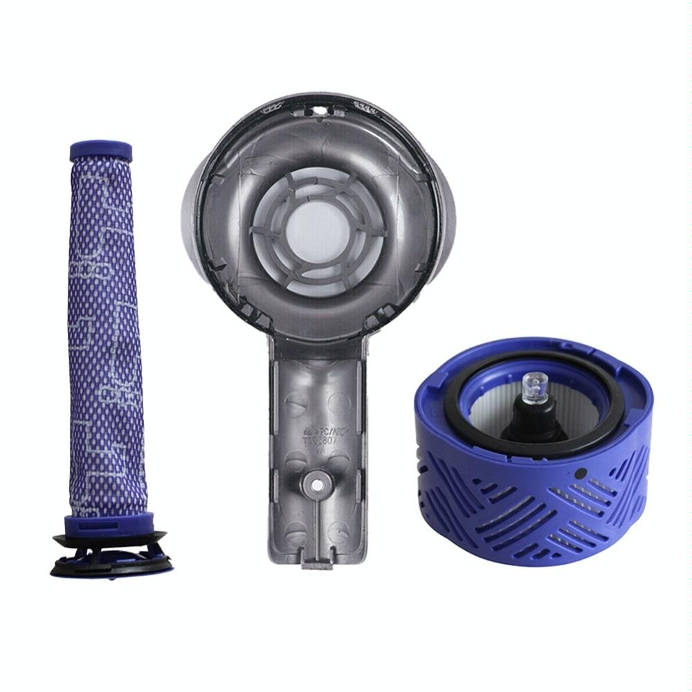 Rear Motor Cover & Filter Set For Dyson V6 Vacuum-1915198272172068870