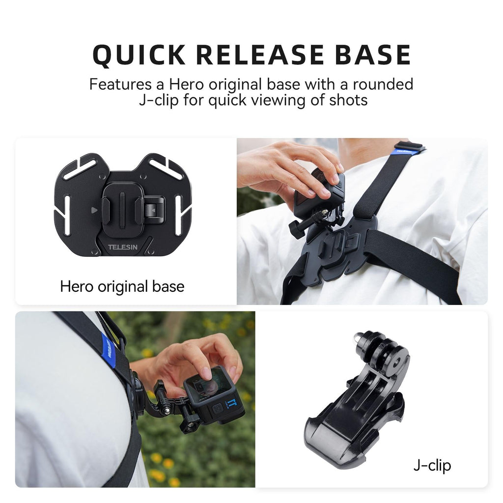Action Camera Chest Strap Mount Belt-1915198220846370819