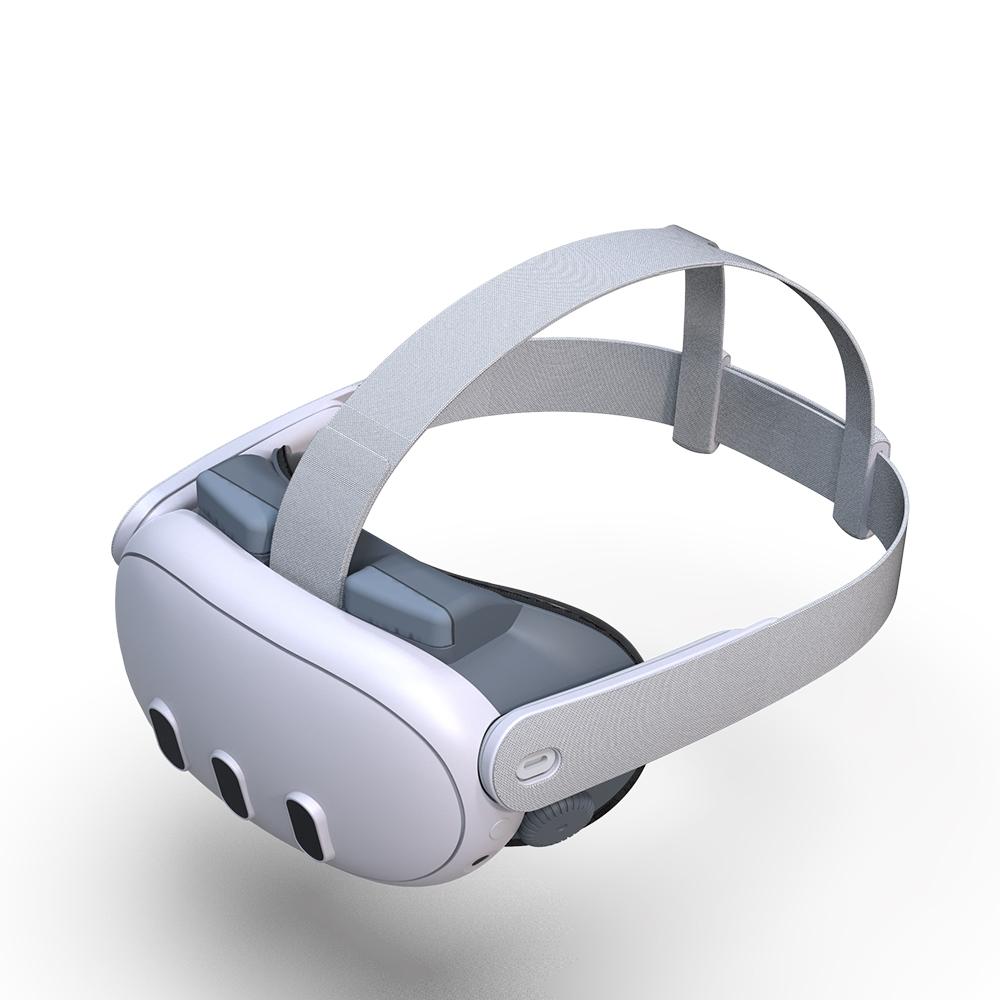 Soft Adjustable Vr Eye Mask Set For Meta Quest 3-1915197729559154689