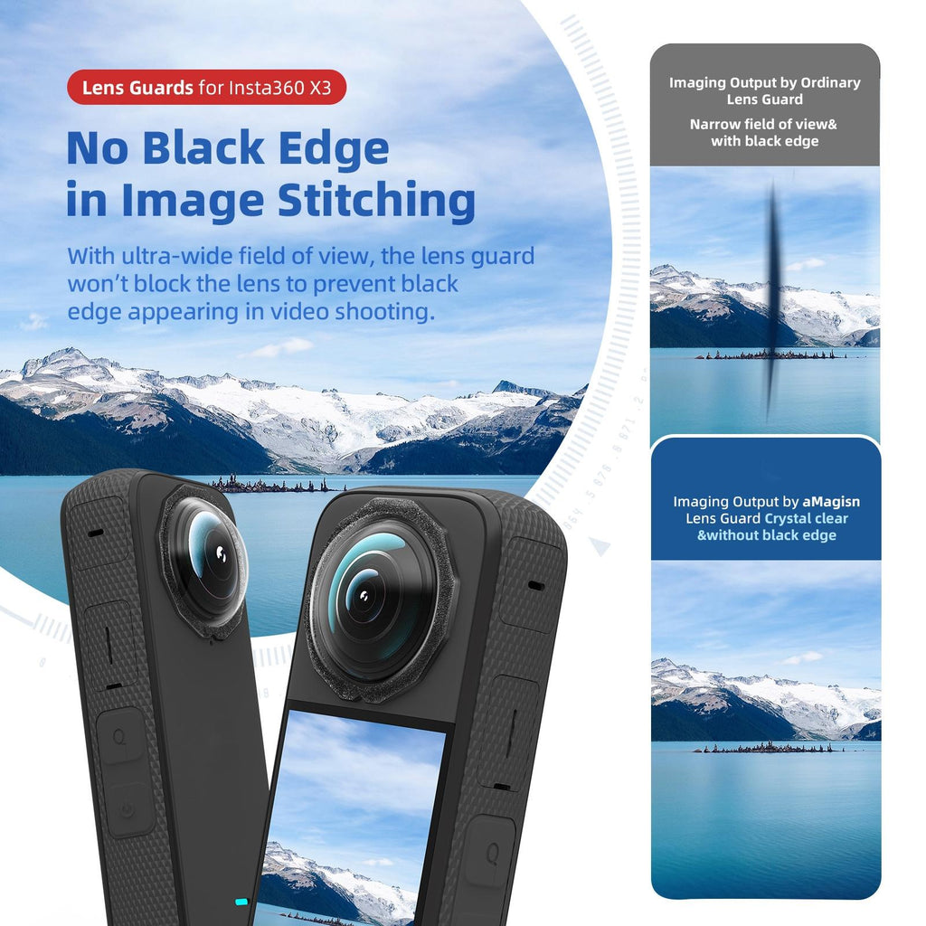 2-In-1 Insta360 X3 Lens Guard For Mobility Camera-1915197587993006087
