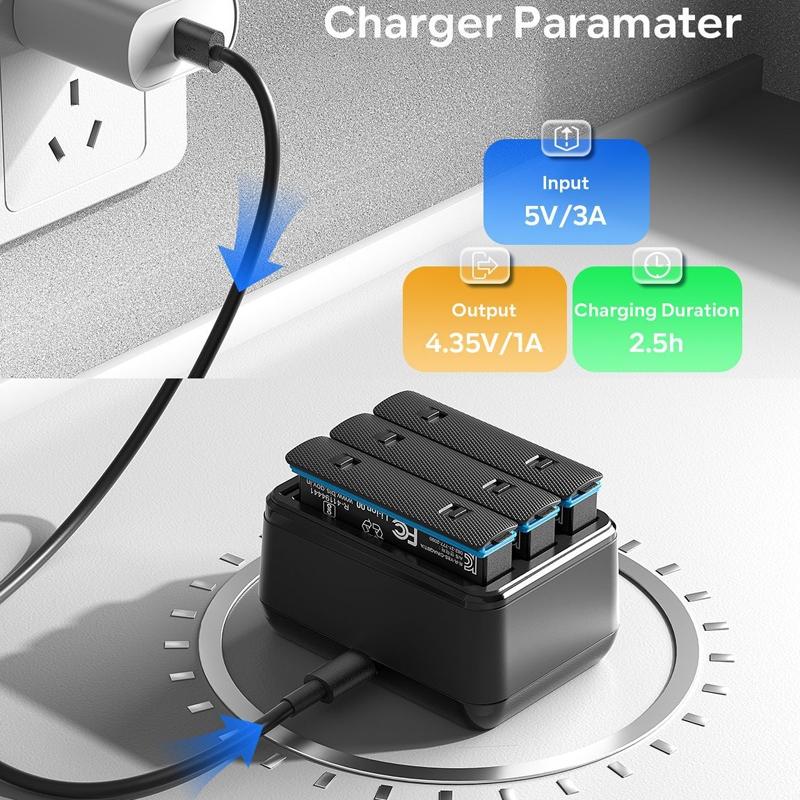 Camera Accessories Charging Seat - Battery Charger-1915197810899292162