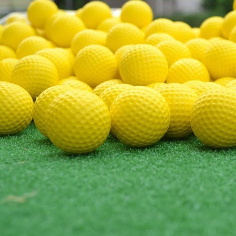 Set Of 10 Rubber Indoor Golf Balls-1915198225594322945