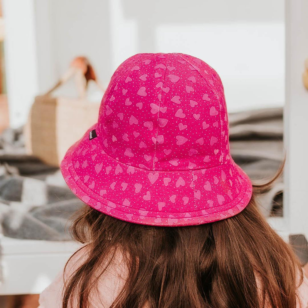 Bedhead Toddler Bucket Hat - Hearts M-1954803163127222274