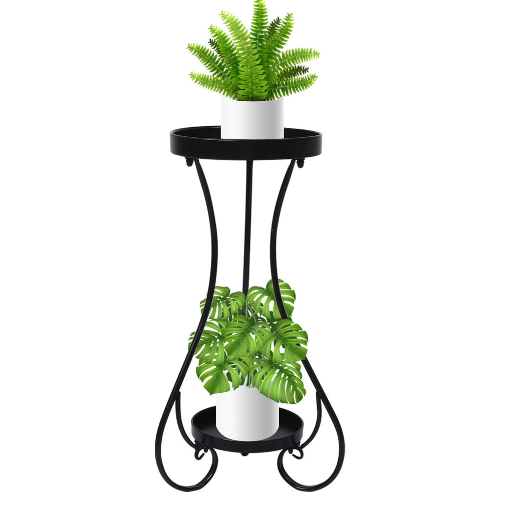 Levede Plant Stand 2 Tiers Outdoor Indoor Medium-1954802667465347072