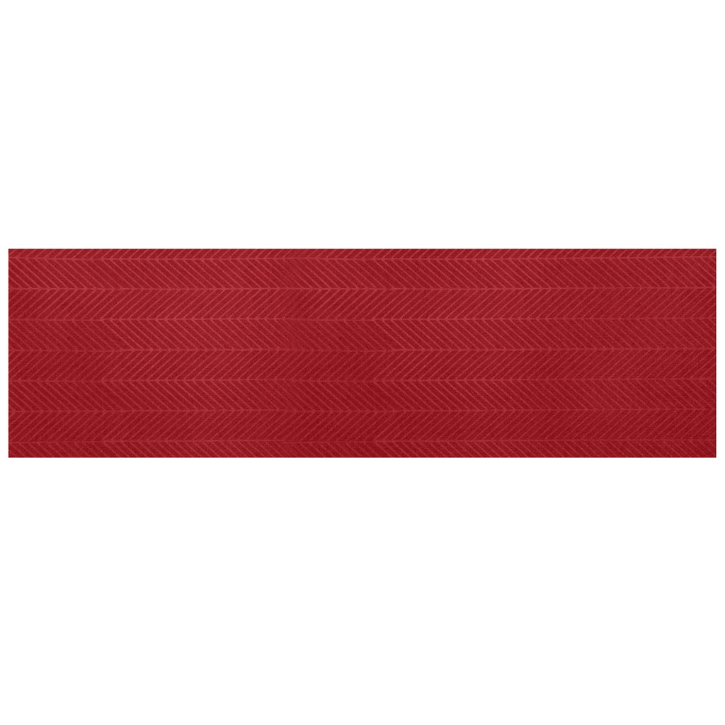 Marlow Extra Large Floor Rug Non Slip 90cm x 305cm Red-1954802463102078976