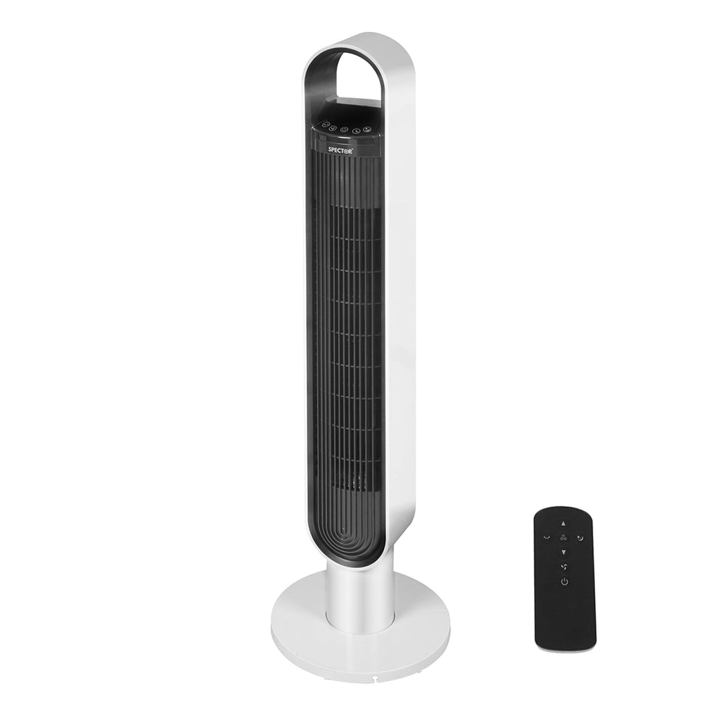 Spector Tower Fan Portable Oscillating White-1954802706099081216