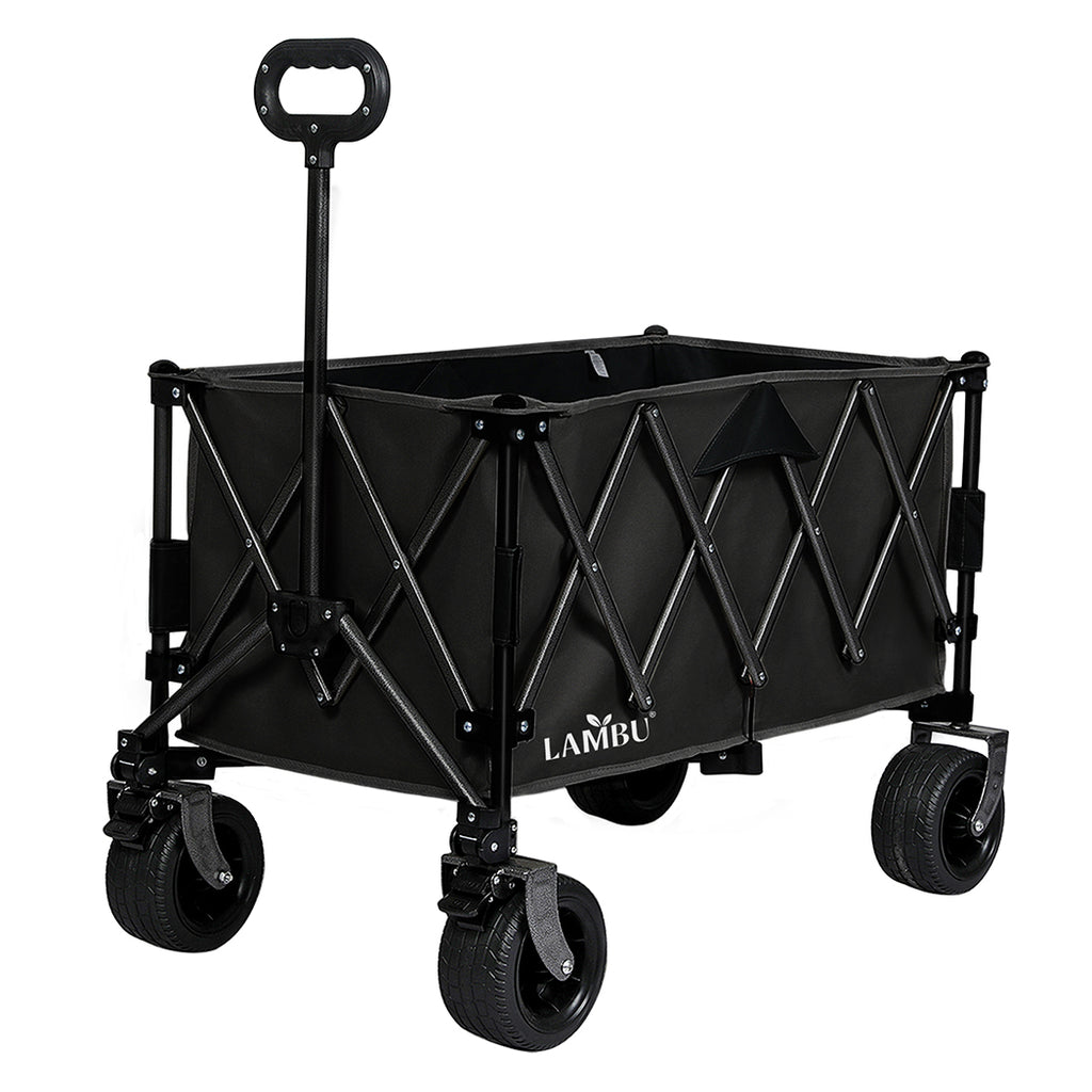 Lambu Folding Wagon Cart Black-1954802441979564032