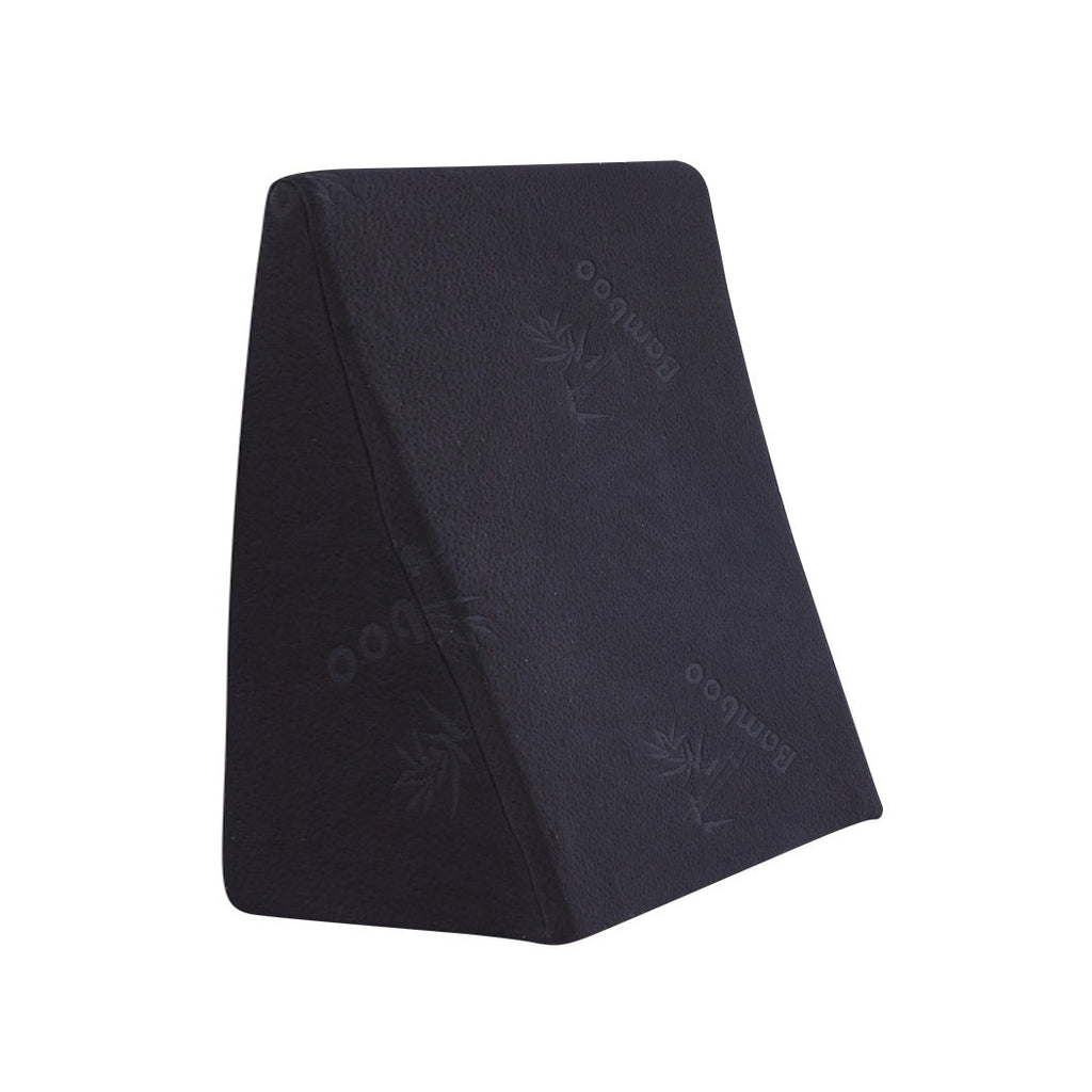 Cool Gel Memory Foam Bed Wedge Pillow Black 30-1954802699543384064