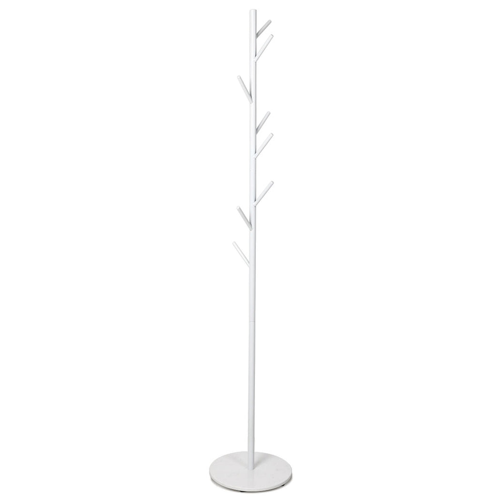 Levede Coat Rack Hat Clothes Stand Hanger White-1954803010232258560