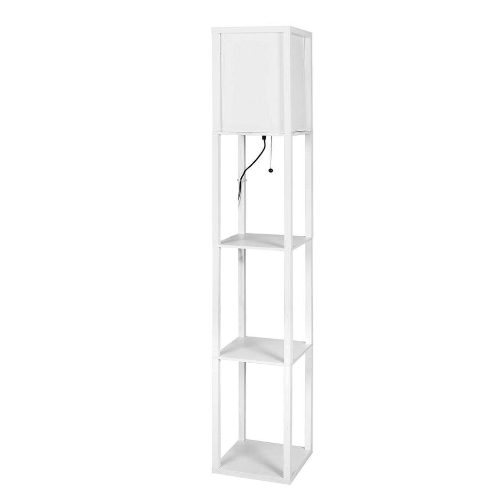 EMITTO Floor Lamp Storage Shelf LED White-1954802834927128576
