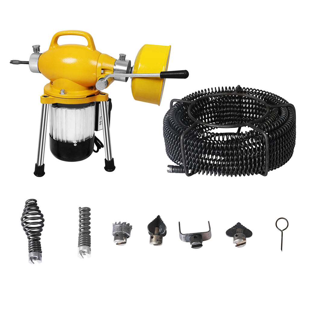 Traderight Drain Cleaner Machine Snake-1954802747664633856