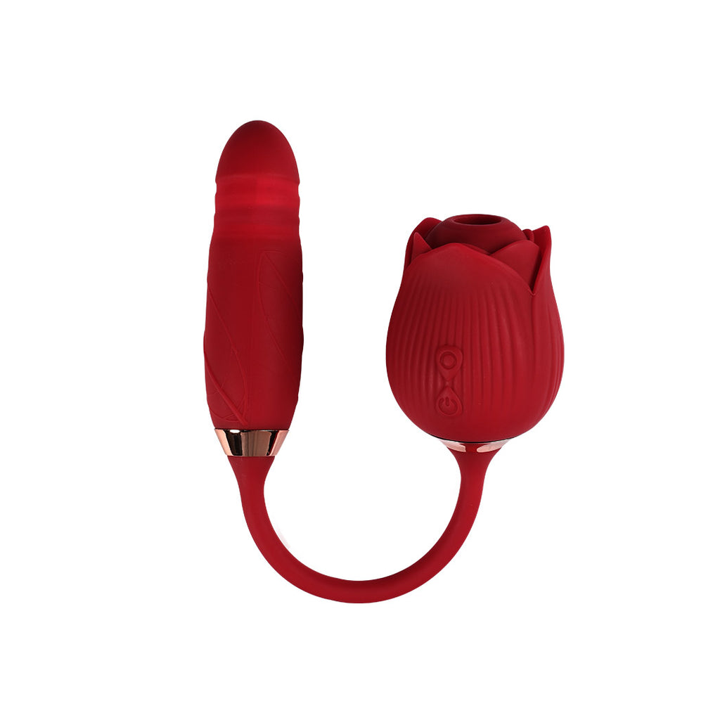 Urway Rose Vibrator Sucking Thrusting Red-1954802635555082240