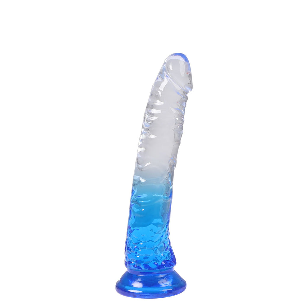 Urway Dildo Dong Realistic Penis Cock Blue 20cm-1954802620463976448